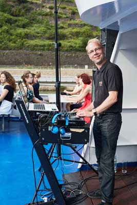 DJ Skywalker am Schiffsball der Tanzschule Künkler 2019